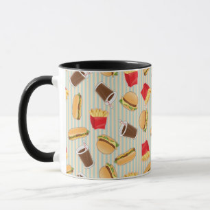 Fast Food Pattern 2 Mug