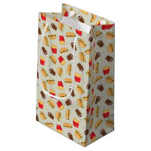 Fast Food Pattern 2 Small Gift Bag