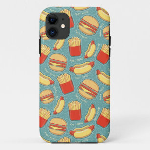 Fast Food Pattern 3 iPhone 11 Case
