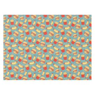 Fast Food Pattern 3 Tablecloth