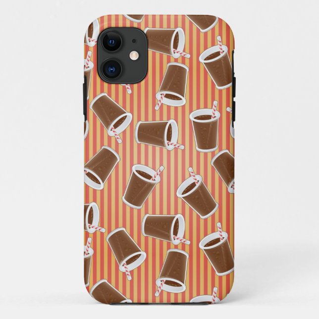 Fast food pattern Case-Mate iPhone case (Back)