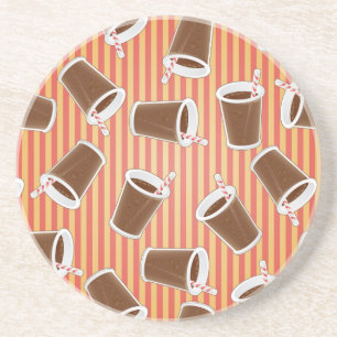 Fast food pattern coaster