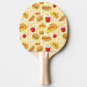 Fast Food Ping Pong Paddle