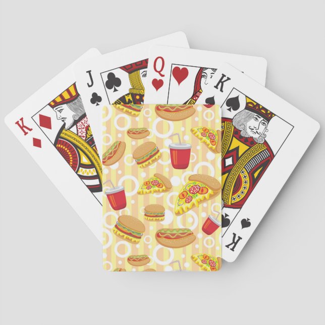 Fast Food Playing Cards (Back)