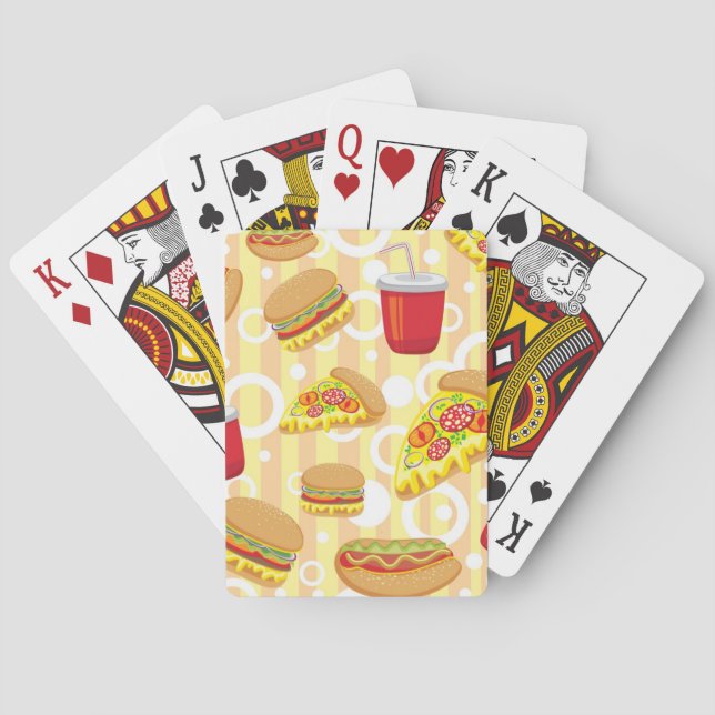 Fast Food Playing Cards (Back)