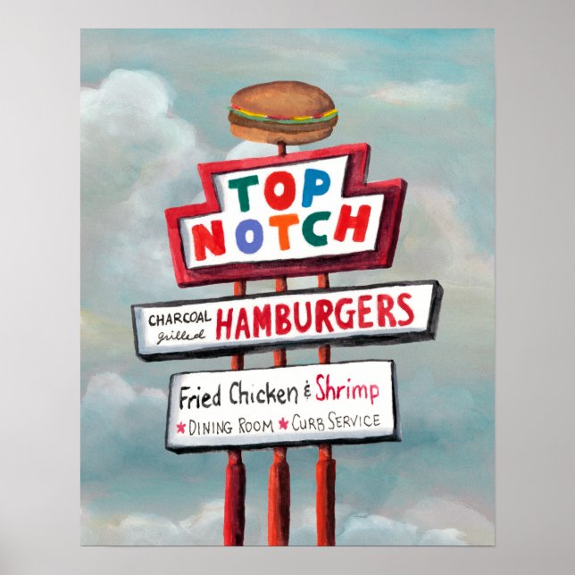 Fast Food Sign (Front)