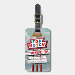 Fast Food Sign Luggage Tag