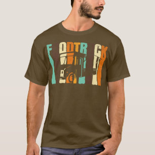 Fast Food Trucker Driver Retro Burger Street Food T-Shirt