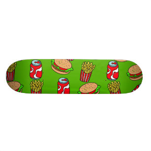 Fast Food Wallpaper Skateboard