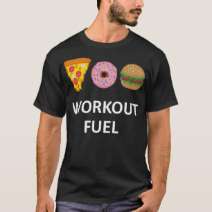 Fast Food Workout pastries pirate ship birthday T-Shirt