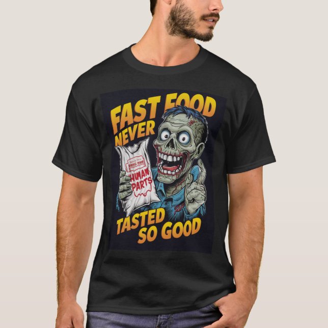 Fast Food Zombie T-Shirt (Front)