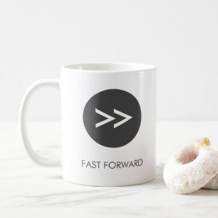 Fast Forward Button Coffee Mug