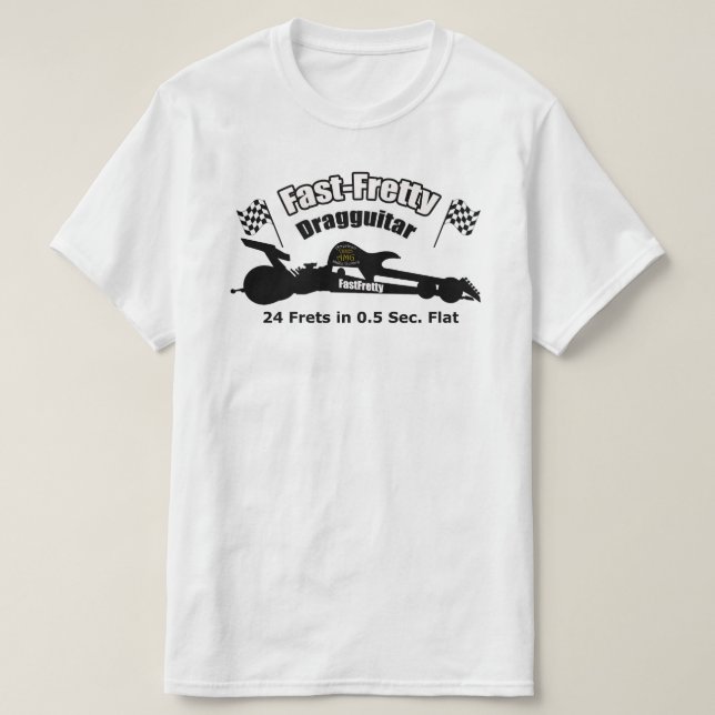 FAST FRETTY DRAGGUITAR Value T-Shirt (Design Front)