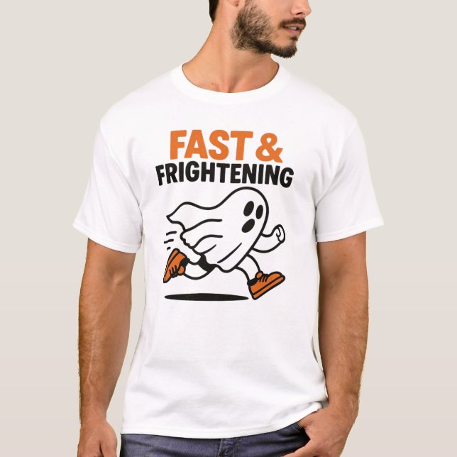 Fast & Frightening Halloween T-Shirt  (Front)
