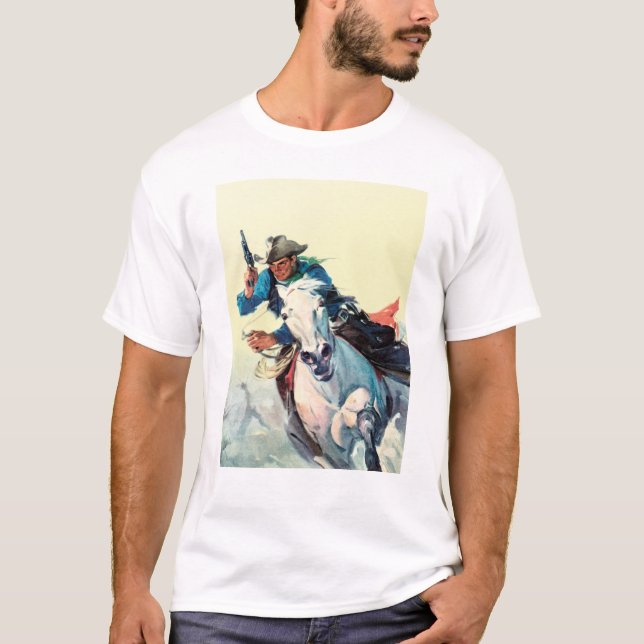 Fast Horse Cowboy T-Shirt (Front)