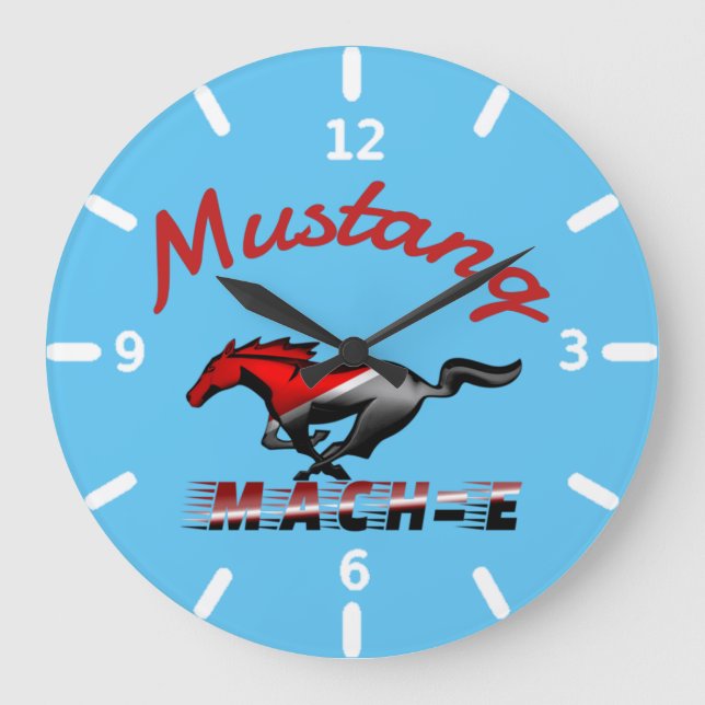 Fast horse large clock (Front)