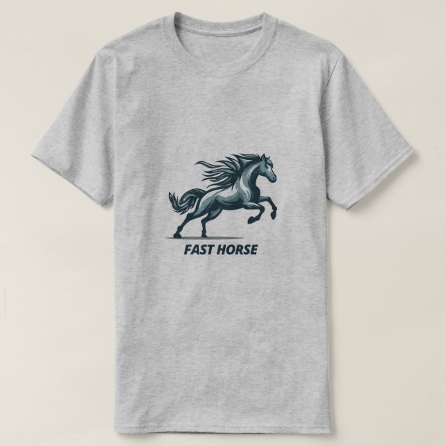 Fast Horse T-shirt (Design Front)