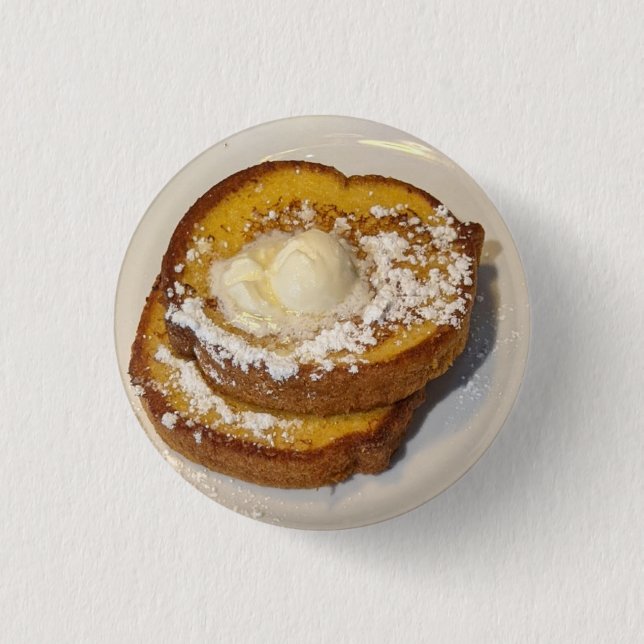 Fast KARL's World Famous French Toast the 3 Cm Round Badge (Front)