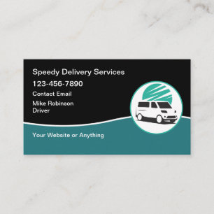 Fast Local Delivery Services  Business Card