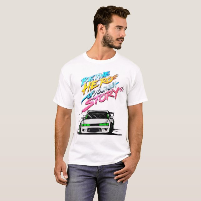 fast mens tshirts race car birthday racer (Front Full)