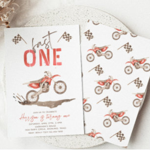 Fast ONE Birthday Invitation 1st Birthday