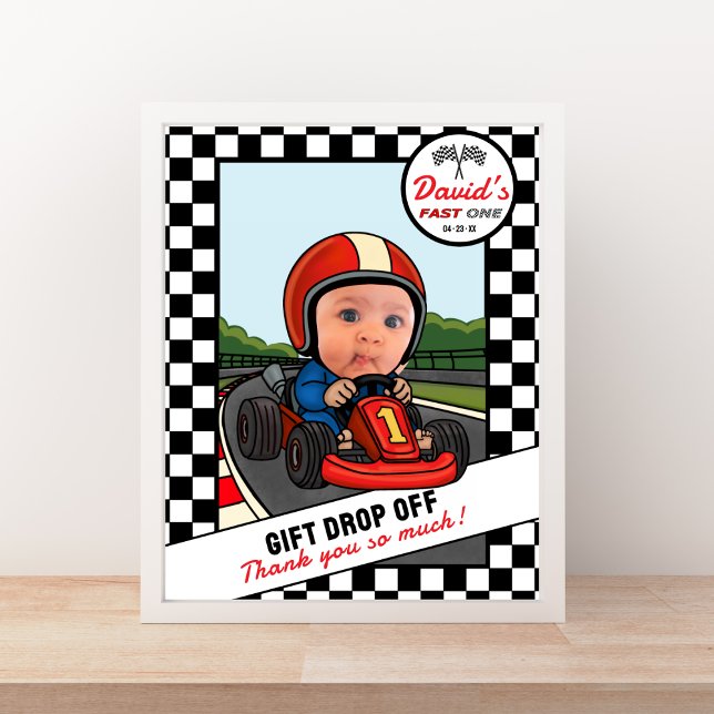Fast ONE Custom Photo & Thank You | Gift Drop-Off Poster (Creator Uploaded)