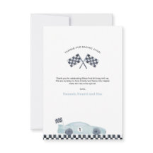 Fast One Thank You Card