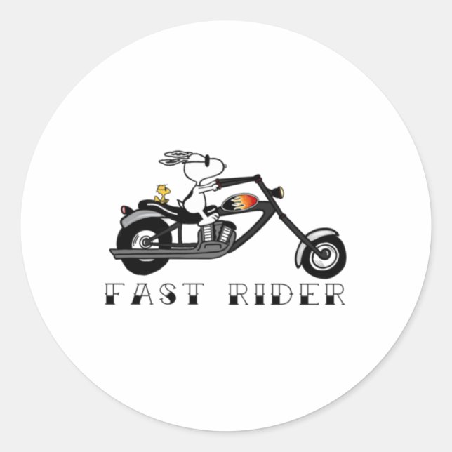 Fast Rider Sticker  (Front)