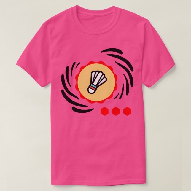 Fast shuttlecock T T-Shirt (Design Front)