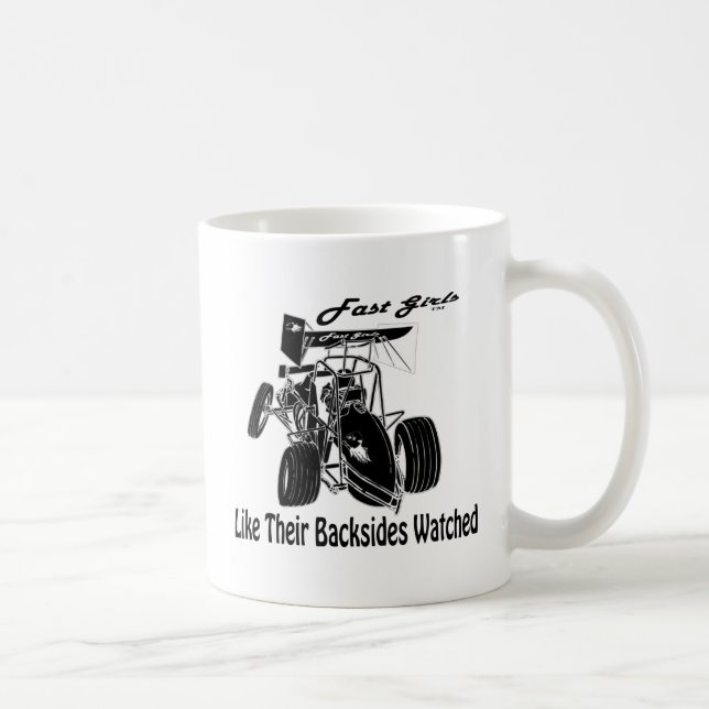 Fast Sprints Sprint Car Series Coffee Mug (Right)