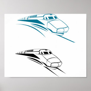 Fast Trains Poster