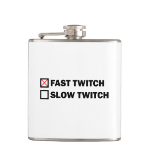 Fast Twitch Hip Flask