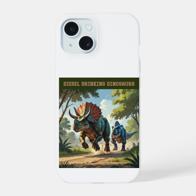 Faster Herbivore iPhone 15 Case (Back)