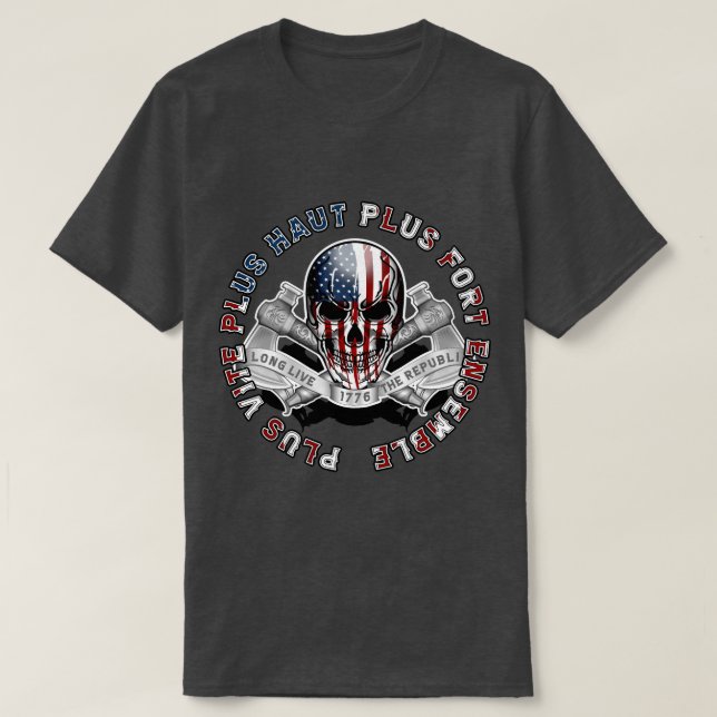 Faster Higher Stronger Together T-Shirt (Design Front)