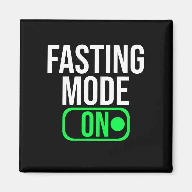 Fasting Mode On Food Fasting Switch On Magnet (Front)