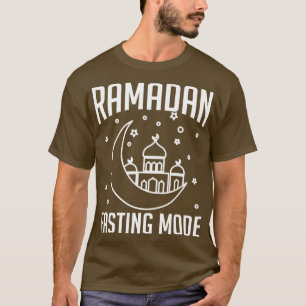Fasting Muslim Mosque Islam Islamic Ramadan T-Shirt