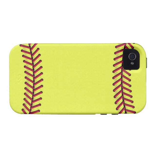 Fastpitch softball 2 Case-Mate iPhone case (Back Horizontal)