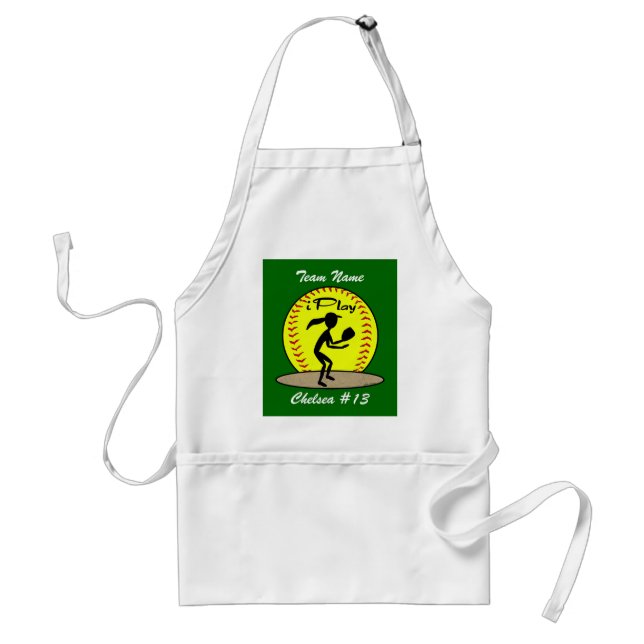 Fastpitch Softball Apron (Front)