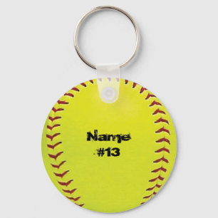 Fastpitch Softball Key Chain