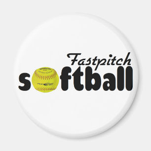 Fastpitch Softball Magnet