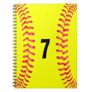Fastpitch Softball Student-Athlete Spiral Notebook