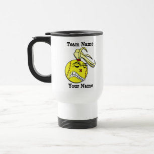 Fastpitch Softball Travel Mug