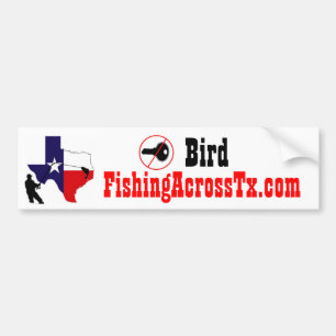 fat%20logo%20#001_AZ, nokey, Bird, FishingAcros... Bumper Sticker