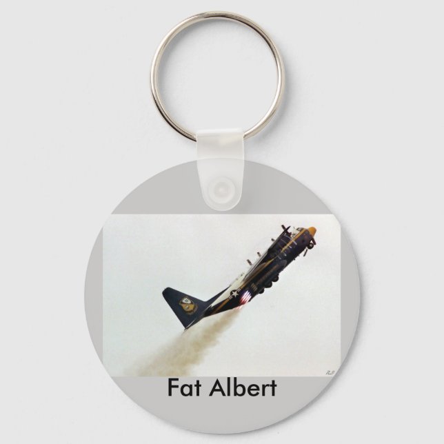 Fat Albert JATO Blue Angels, Fat Albert Key Ring (Front)
