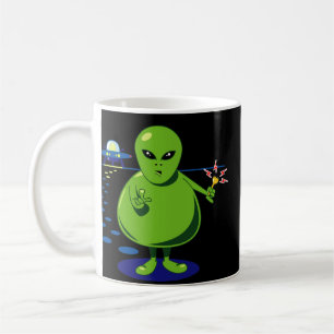 Fat Alien Invasion Coffee Mug