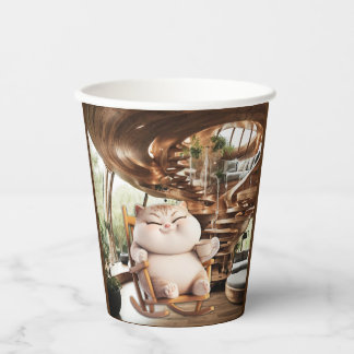 Fat And Sassy Coffee Time Paper Cups