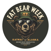 Fat Bear Week Hibernation Tournament katmai alaska