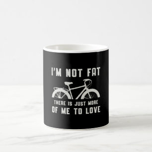 Fat Bike I'm Not Fat Love Bike Biker MTB Fatbike Coffee Mug