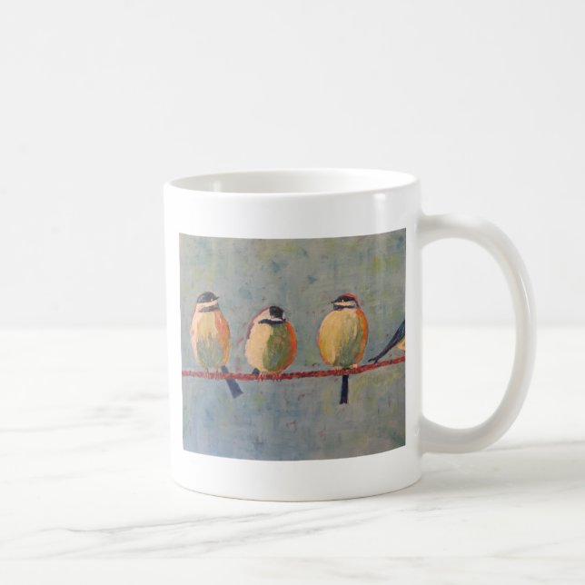 Fat Birds Coffee Mug (Right)