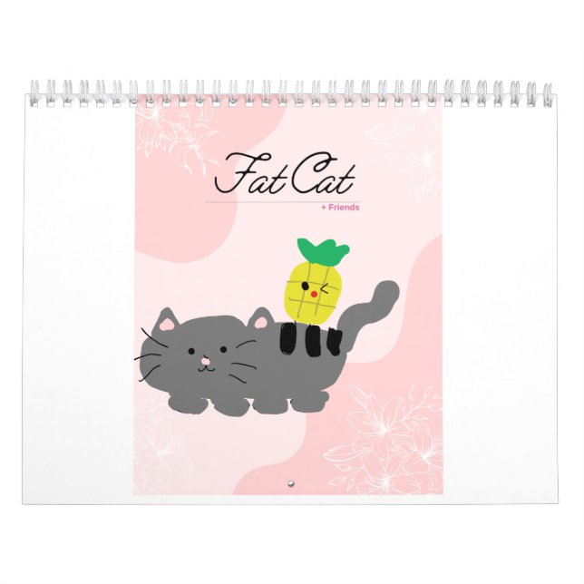 Fat cat and friends calender ALL FRIENDS BEST DEAL Calendar (Cover)